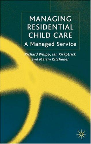 Cover for Managing Residential Childcare