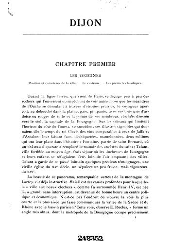 Cover for Dijon et Beaune