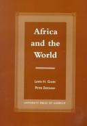 Cover for Africa and the world