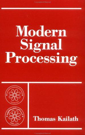 Cover for Modern Signal Processing
