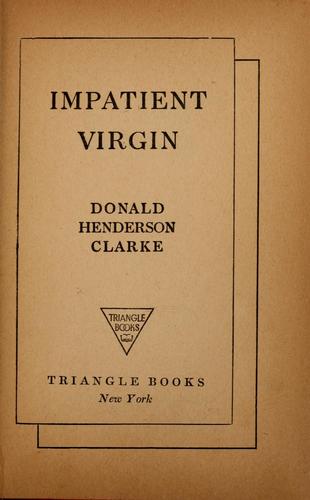 Cover for Impatient virgin