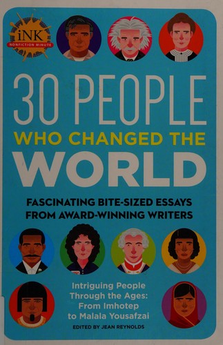 Cover for 30 people who changed the world