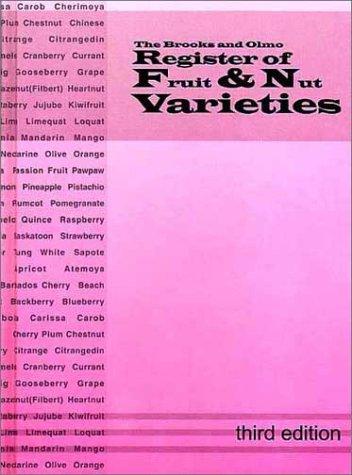 Cover for The Brooks and Olmo register of fruit & nut varieties.