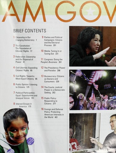 Cover for Am gov 2010