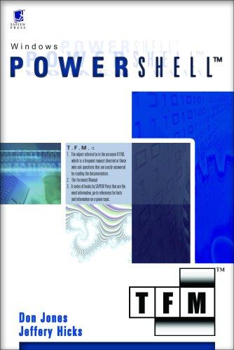 Cover for Microsoft Windows PowerShell