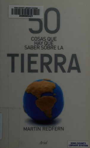 Cover for 50 cosas que hay que saber sobre la tierra