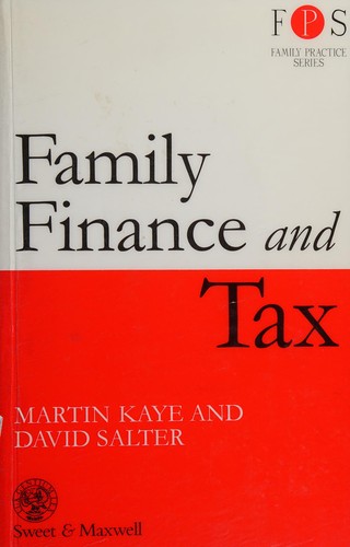 Cover for Family Finance and Tax (Family Practice)