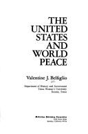 Cover for The United States and world peace