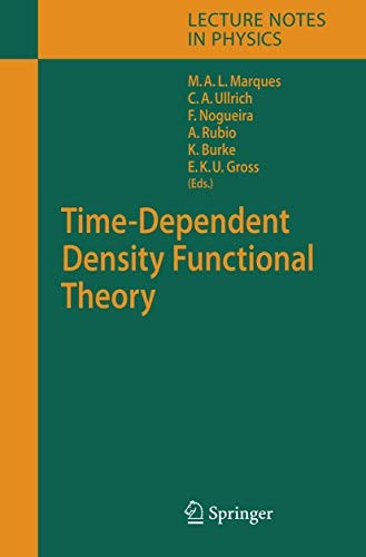 Cover for Time-Dependent Density Functional Theory