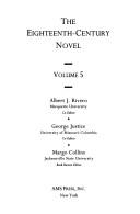 Cover for The Eighteenth-Century Novel