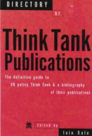 Cover for Directory of Think Tank Publications