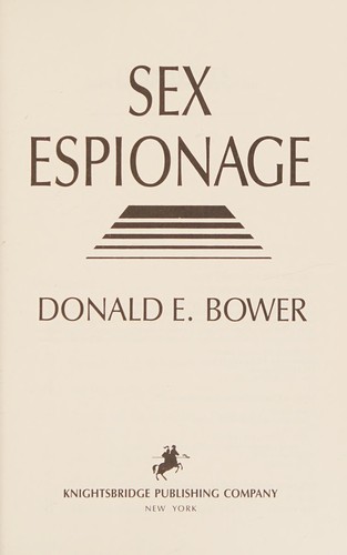 Cover for Sex espionage