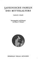 Cover for Lateinische Fabeln des Mittelalters
