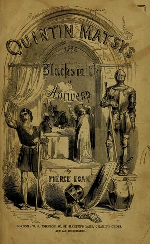 Cover for Quintin Matsys