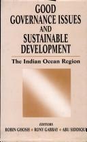 Cover for Good governance issues and sustainable development