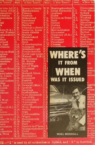 Cover for Where's it from, when was it issued