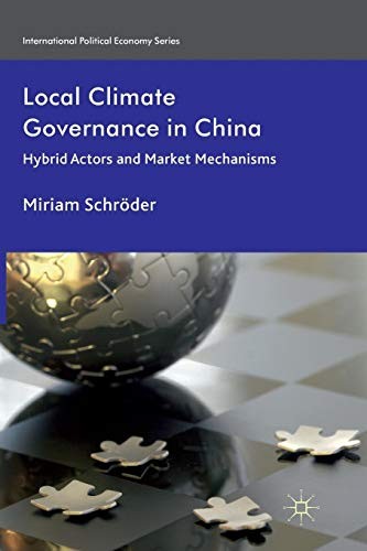 Cover for Local Climate Governance in China