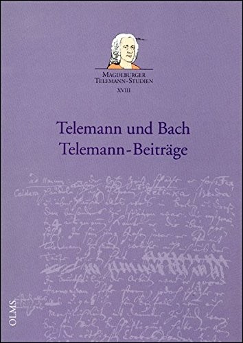 Cover for Telemann und Bach - Telemann-Beiträge