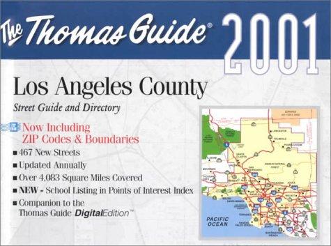 Cover for Thomas Guide 2001 Los Angeles Country