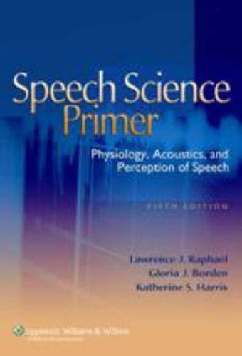 Cover for Speech Science Primer