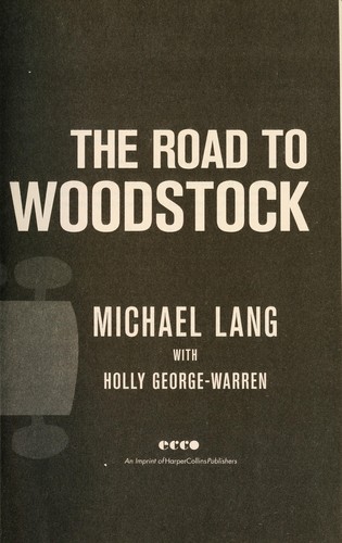 Cover for The Road to Woodstock