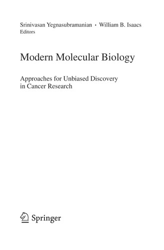 Cover for Modern Molecular Biology