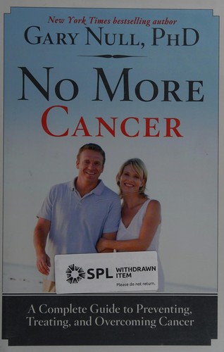 Cover for No more cancer