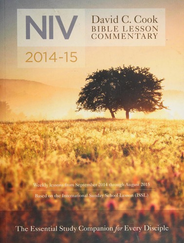 Cover for David c. cook's niv bible lesson commentary 2014 -15
