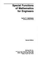 Cover for Special functions of mathematics forengineers