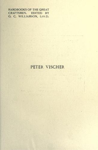 Cover for Peter Vischer