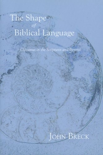 Cover for The shape of biblical language