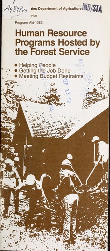 Cover for Human resource programs hosted by the Forest Service.