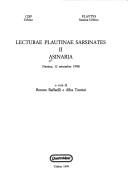 Cover for Asinaria