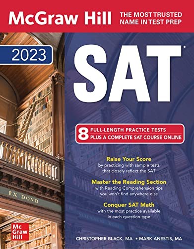 Cover for McGraw-Hill SAT 2023