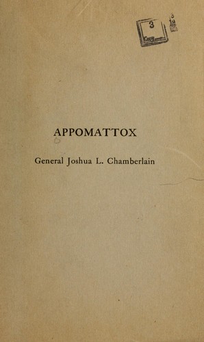 Cover for Appomattox