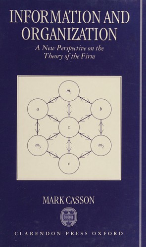 Cover for Information and organization