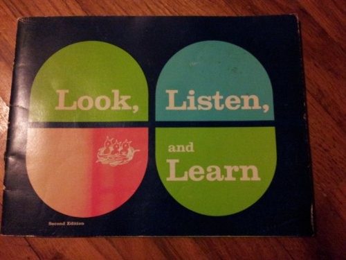 Cover for Look, listen, and learn, (Bookmark reading program)