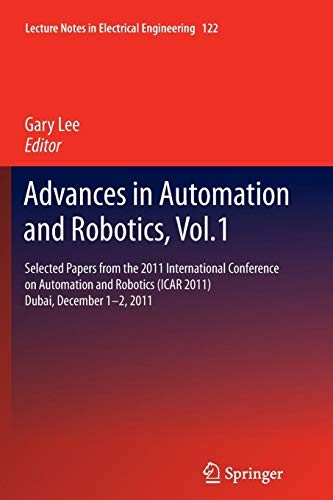Cover for Advances in Automation and Robotics, Vol.1