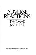 Cover for Adverse reactions