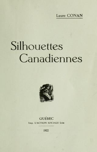 Cover for Silhouettes canadiennes