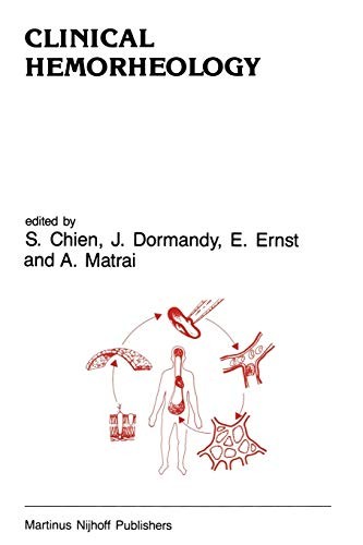 Cover for Clinical Hemorheology