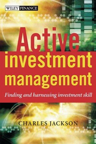 Cover for Active Investment Management
