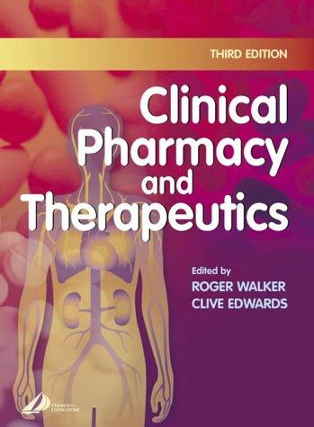 Cover for Clinical Pharmacy and Therapeutics