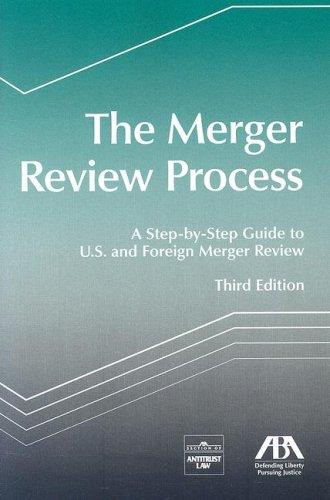 Cover for The Merger Review Process