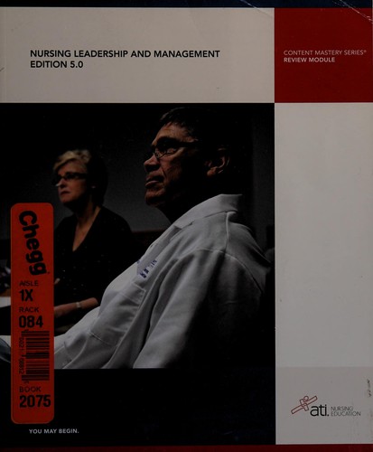 Cover for Nursing leadership and management review module