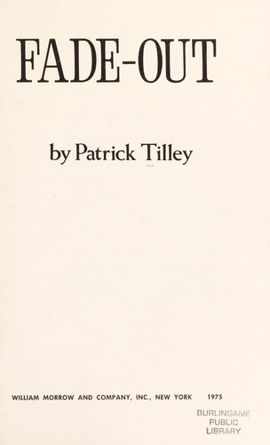 Cover for Fade-out