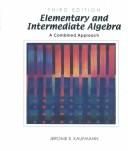 Cover for Elementary and intermediate algebra