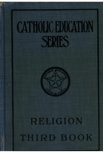 Cover for Religion, third book and supplementary third reader