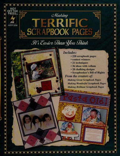Cover for Making Terrific Scrapbook Pages (It's easier Than You Think)