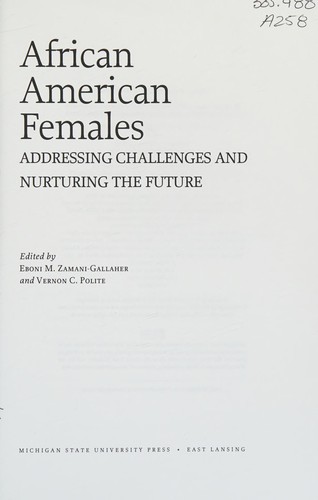 Cover for African American females